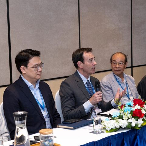 USW President and CEO Mike Spier participated in cooperator roundtable discussions during the USDA TRUMP Mission to Vietnam. Photo Credit: USDA.