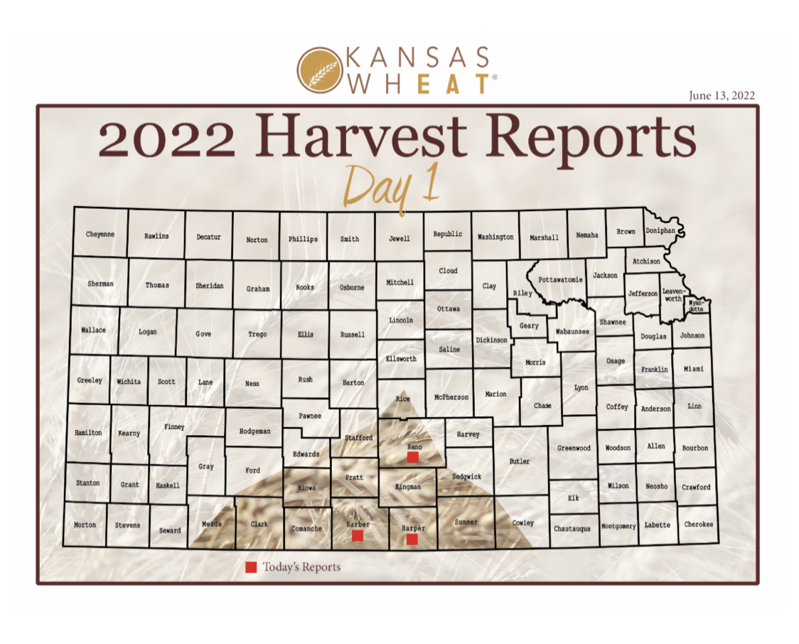 Kansas Wheat Harvest Report Day 1 Milling Journal