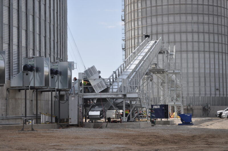 Golden Grain Energy, LLC Adds World's Largest Steel Grain Tank