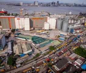 Flour Mills Nigeria (FMN) in West Apapa. Photo courtesy of FMN.
