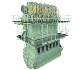 The ME-LGIE engine. Photo credit: Everllence.