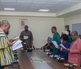 Ghana inaugurates new National Seed Council.  Photo credit: Ministry of Food and Agriculture, Ghana.