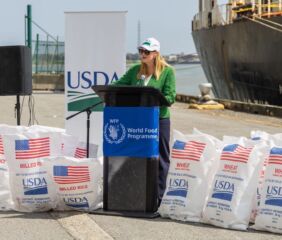 USDA Deputy Under Secretary for Trade and Foreign Agricultural Affairs Michelle Bekkering. Photo credit: North American Millers Association.