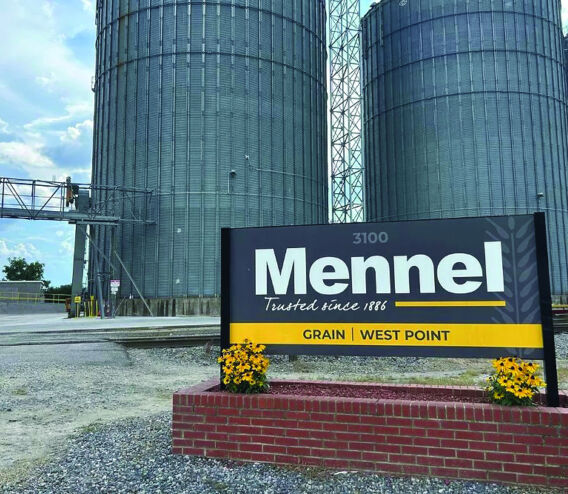 Mennel Milling’s West Point, VA grain terminal sits on the Pamunkey River that leads into the Chesapeake Bay. The facility is undergoing a multi-phase renovation. Photo courtesy of Mennel Milling.