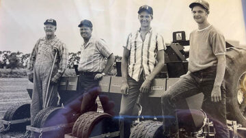 3 generations of the Lasley Family, courtesy of Lasley Farms