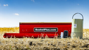 The patented Bushel Plus SmartPanTM System is the industry's leading in-field grain loss measurement tool that works in tandem with John Deere's Harvest Settings Automation technology. By physically collecting and calculating true bushels-per-acre losses, the SmartPan System provides farmers with the real-world verification to calibrate and validate their automated settings. This ensures that the combine's loss limits and adjustment strategies align with actual field results.
