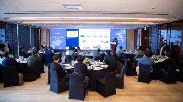 The U.S. Grains & BioProducts Council (USGBC) held a conference in Seoul, South Korea this week to share the advantages of U.S. corn in wet milling. Pictured, University of Illinois Director of Integrated Bioprocessing Research Laboratory Dr. Vijay Singh addresses attendees. Image courtesy of USGBC.