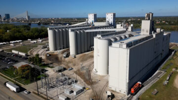 Located at 2221 Front Street in Toledo, Ohio, the new Mennel Milling Toledo location is a welcomed addition to the Mennel family. Photo courtesy of Mennel.