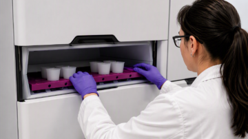 ClimaRack is a modular research platform for climate-focused seed research. Photo credit: Certhon.
