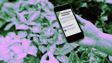 Originally developed for the tree fruit industry, the app now serves a broader range of workers involved in pesticide application and vegetation management. Photo credit: University of Washington.