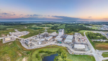 Qore’s $300 million plant is co-located at Cargill’s Eddyville, IA corn processing complex. Photos courtesy of Qore.