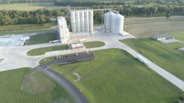 Siemer Milling Co.-operated Whitewater Mill in West Harrison, IN, named after the Whitewater River approximately 600 feet south. Whitewater Mill – a joint venture between Siemer Milling and Brighton Mills – added a 2,500-cwt.-per-day B-mill in November 2024. Photos courtesy of Siemer Milling Co.