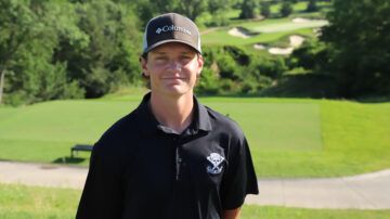 Nate Agosta, a junior plant and landscape systems major at the University of Nebraska–Lincoln, says he’s fortunate to intern this summer at Lost Rail, a private golf club near Gretna. Source: University of Nebraska-Lincoln
