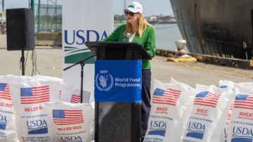 USDA Deputy Under Secretary for Trade and Foreign Agricultural Affairs Michelle Bekkering. Photo credit: North American Millers Association.