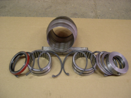 Figure 2. Dodge QE bearing components for a legacy roller mill application.