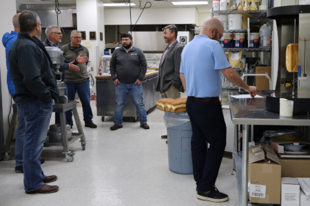 Discussion at the Wheat Marketing Center. Photo credit: USW.