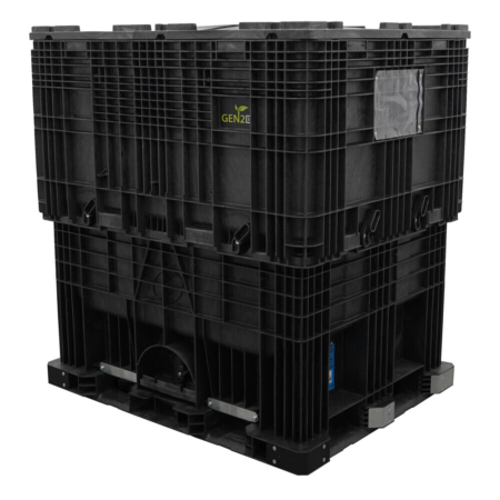 The reusable GEN250 is designed to increase seed capacity and fit 50% more collapsed bins per truck.