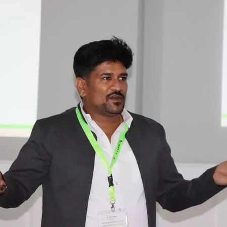 Sridhar Bhavani, CIMMYT Wheat Improvement Lead for East Africa during the November 2025 PDT meeting. Image courtesy of CGIAR.