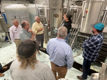 The group toured leading breweries in Mexico to align the needs of producers and end-users to foster direct business relationships in the future. Image courtesy of USGBC.