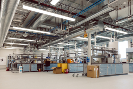 Inside Chevron's new Ames Technology Center. Images courtesy of Chevron Corp.