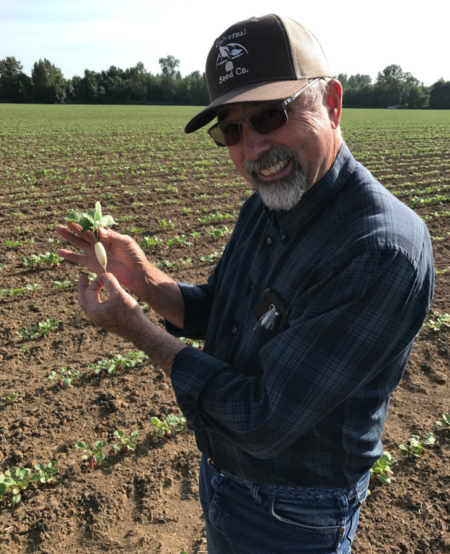 Nick Tichinin, founded Universal Seed in 1989.