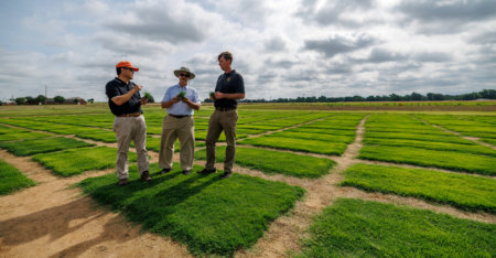 The World Cup Final was played on Tahoma 31, a warm season bermudagrass developed by OSU Agriculture researchers that has become the industry standard for sports complexes worldwide. Photo credit: Mitchell Alcala, OSU Agriculture