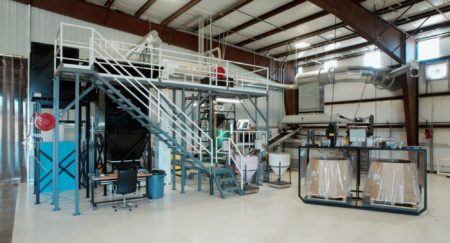 Seed treatment line.