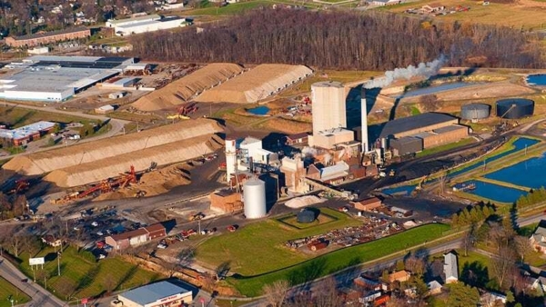 Aerial view of Michigan Sugar Company’s Croswell, Michigan, processing facility. (Photo courtesy of Michigan Sugar Company)