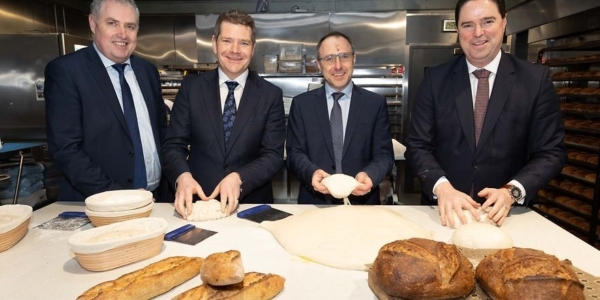 Left to right: Tom Cusack, Head of Food at Enterprise Ireland, Minister Peter Burke, Minister Robert Troy and Minister Martin Heydon. Photo credit: Enterprise Ireland.
