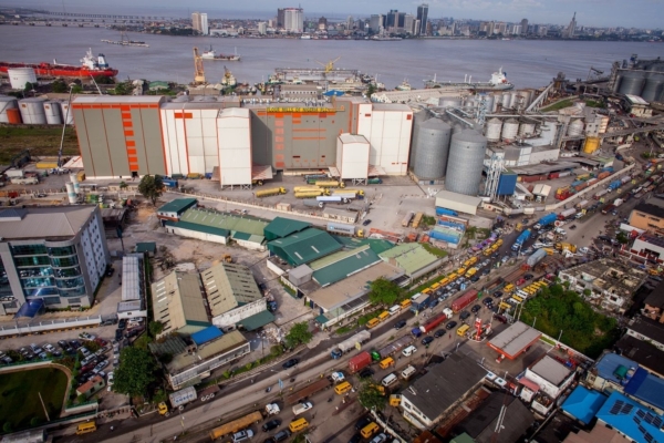 Flour Mills Nigeria (FMN) in West Apapa. Photo courtesy of FMN.