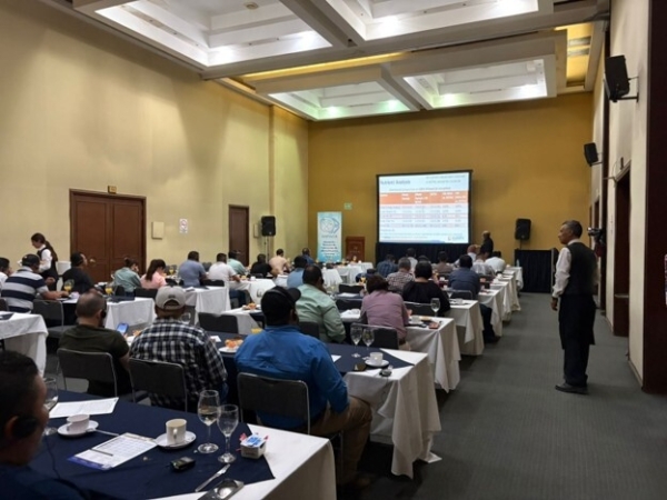 The U.S. Grains & BioProducts Council (USGBC) recently held a roadshow event connecting Mexican agri-food industry stakeholders with the latest best practices and technological advancements to preserve grain quality in storage. Photo credit: USGBC.