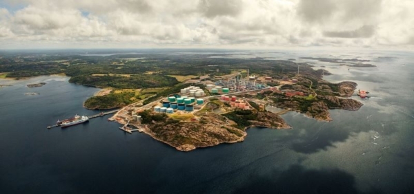 Lysekil refinery. Image courtesy of Worley.