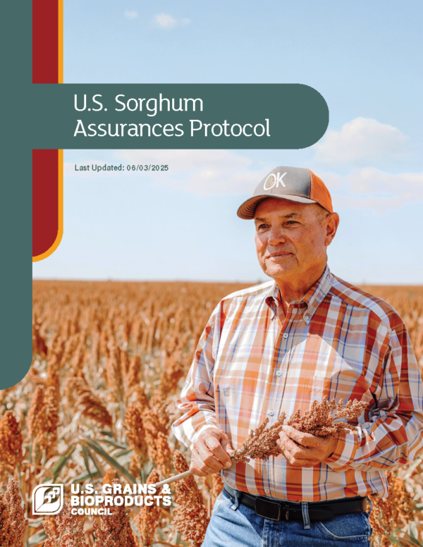 The Sorghum Assurances Protocol, a joint project between the U.S. Grains & BioProducts Council (USGBC) and the United Sorghum Checkoff Program (USCP), is now live. Image courtesy of USGBC.