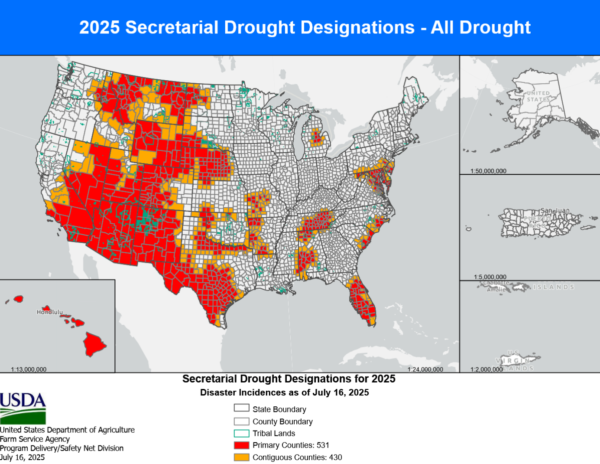 Source: United States Department of Agriculture Farm Service Agency