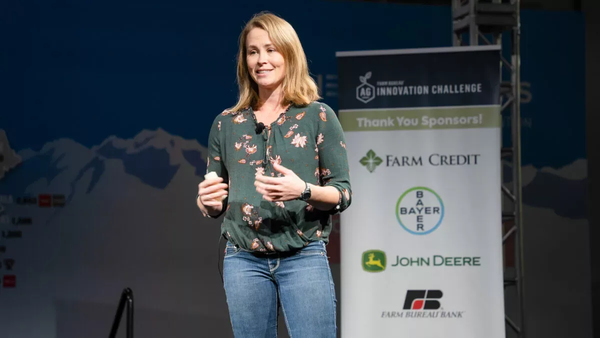 Sarah Hinkley, Barn Owl Precision Agriculture. Image courtesy of the American Farm Bureau Federation.