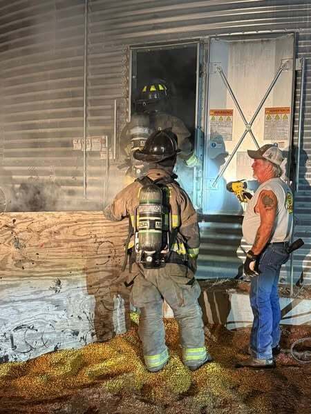 Image courtesy of the Advance Fire Department
