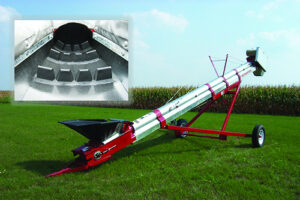 Cleated Belt Seed Conveyor