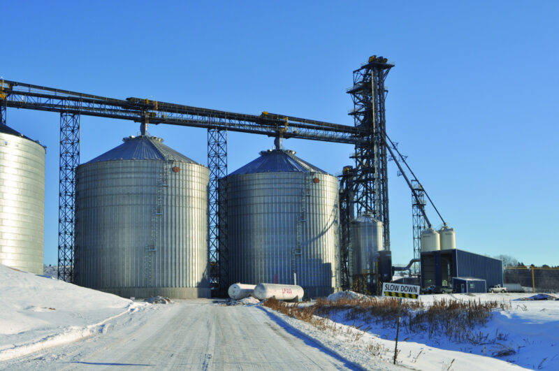 Farmers Coop Elevator Co. Adds 1.5MillionBushel Steel Annex