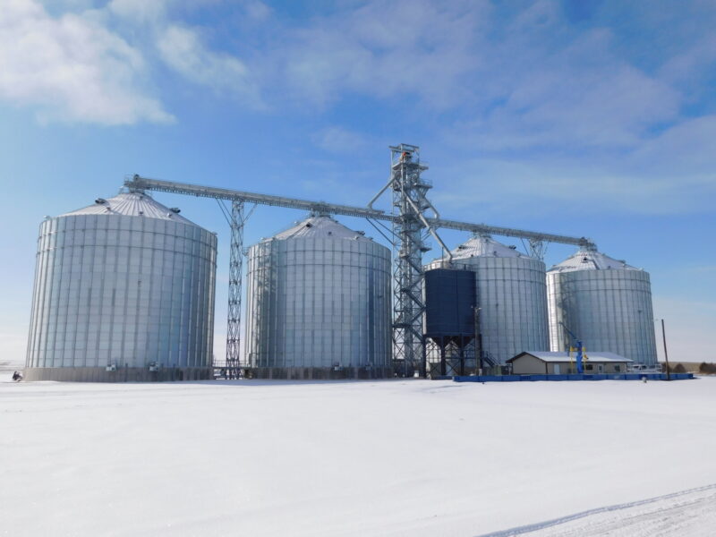 Farmers Coop Elevator Co. Builds First Elevator Across State Line