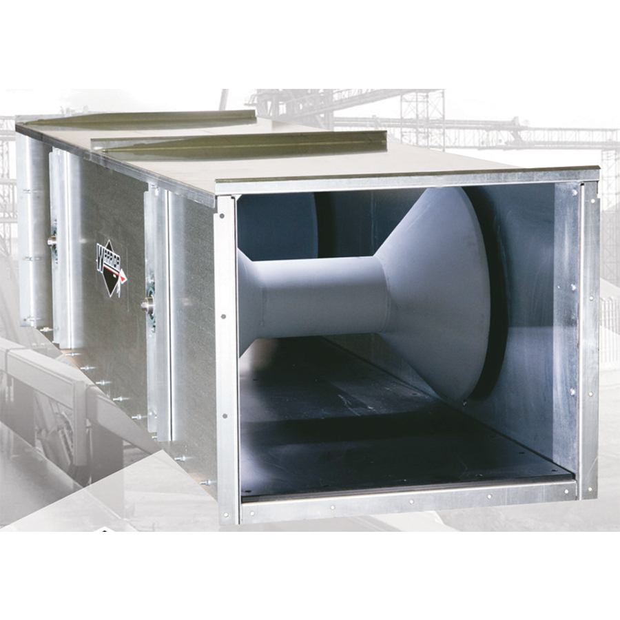 Warrior Mfg. Enclosed Belt Conveyor Designed to be More Economical