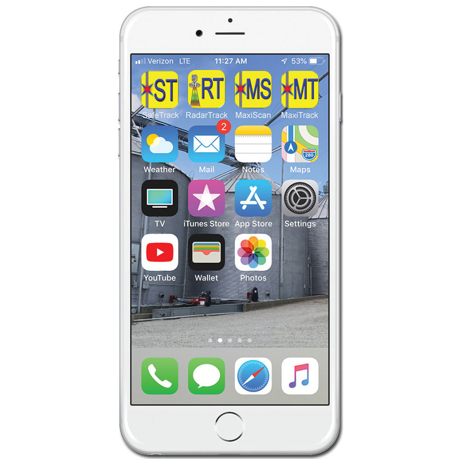 iOS Web Clip Provides Continuous Temperature and Hazard Monitoring