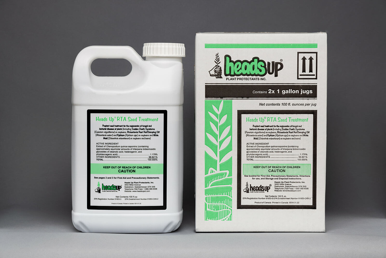 Heads Up® Introduces New Liquid Seed Treatment for Soybean White Mold
