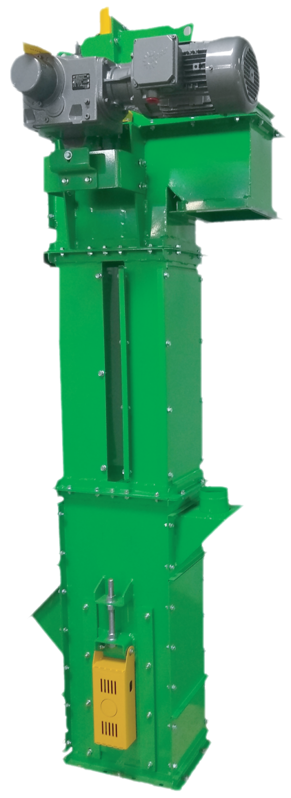 The O’Mara Ag bucket elevator.