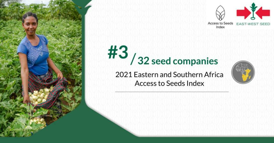 EastWest Seed Retains Third Place in 2021 Access to Seeds Index…