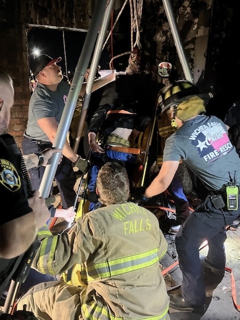 Image courtesy of the City of Wichita Falls Fire Department Facebook.