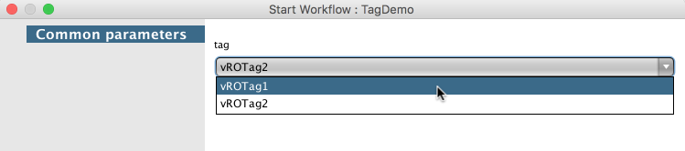 vRO - Building a dynamic drop-down for vSphere tags