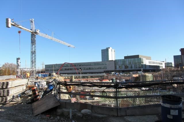 York University Station, image by UrbanToronto Forum contributor salsa