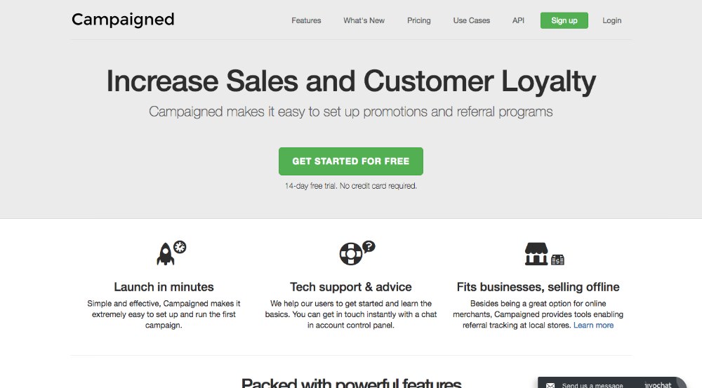 GrowSurf referral marketing software