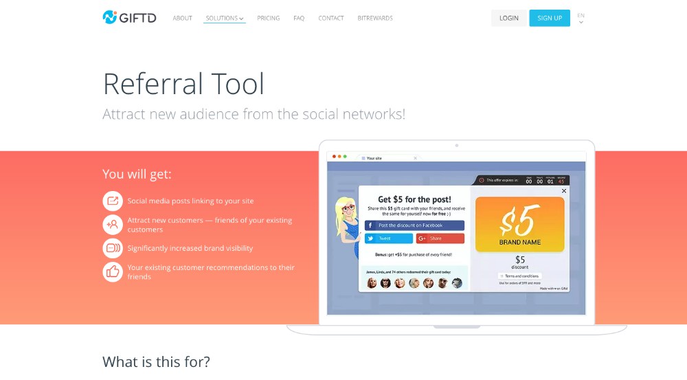 GrowSurf referral marketing software