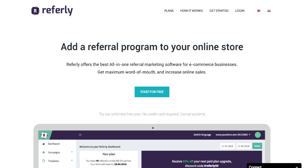 GrowSurf referral marketing software